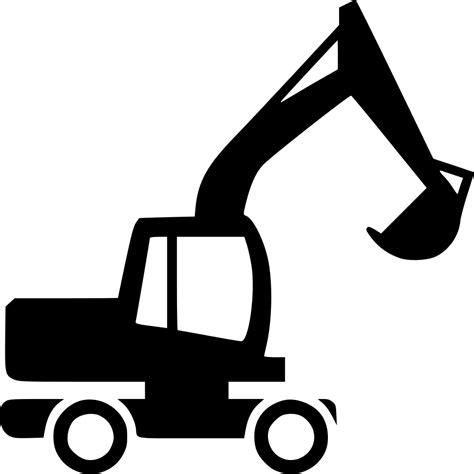 Mini excavator Icons, Logos, Symbols – Free Download PNG, SVG